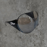 DIOR SKI 1 WRAP SUNGLASSES - BLACK