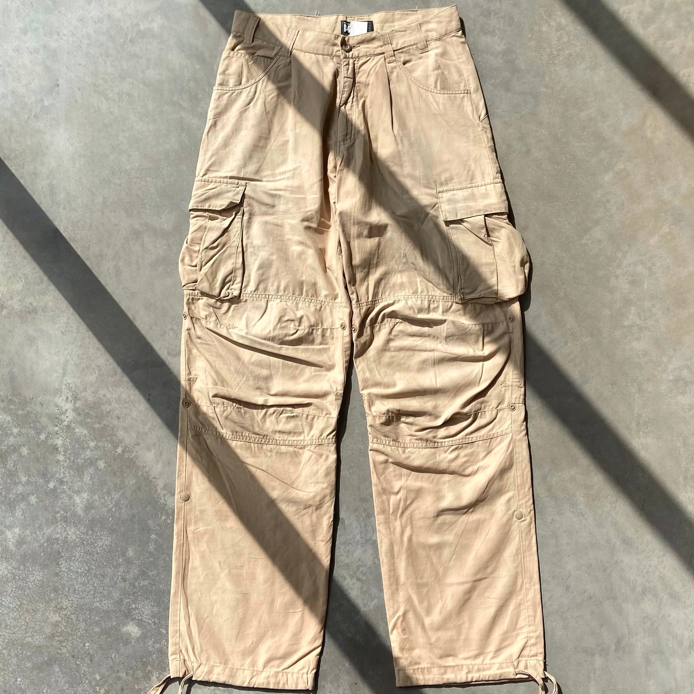JAPANESE 90S MULTI-POCKET CARGO TROUSERS - W31