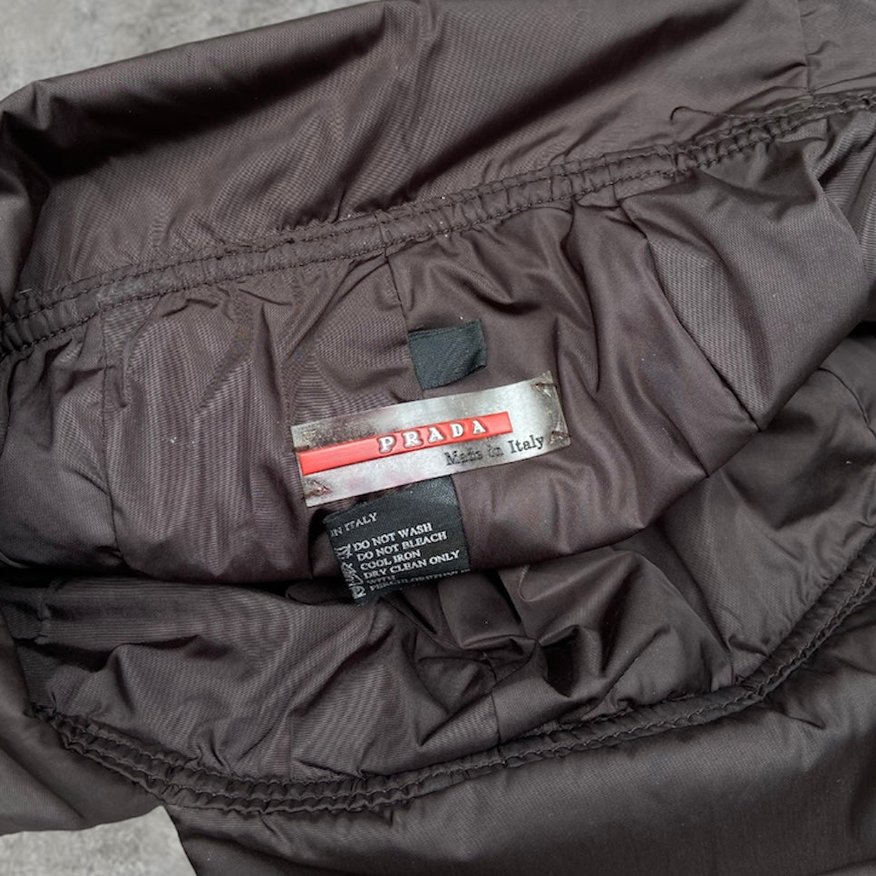 PRADA SPORT NYLON EAR FLAP TRAPPER HAT - EARLY 00'S