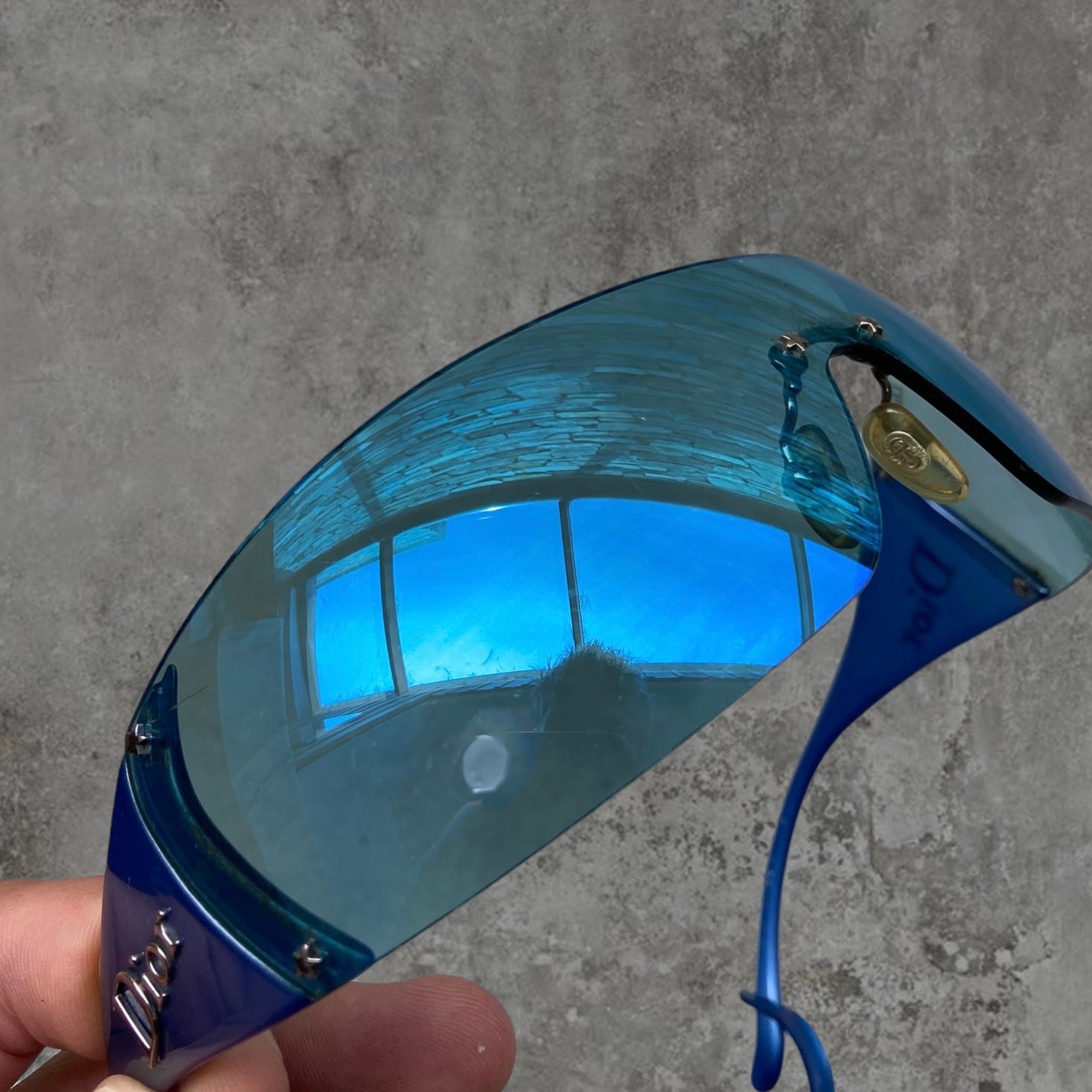 DIOR SKI 6 WRAP SHIELD SUNGLASSES