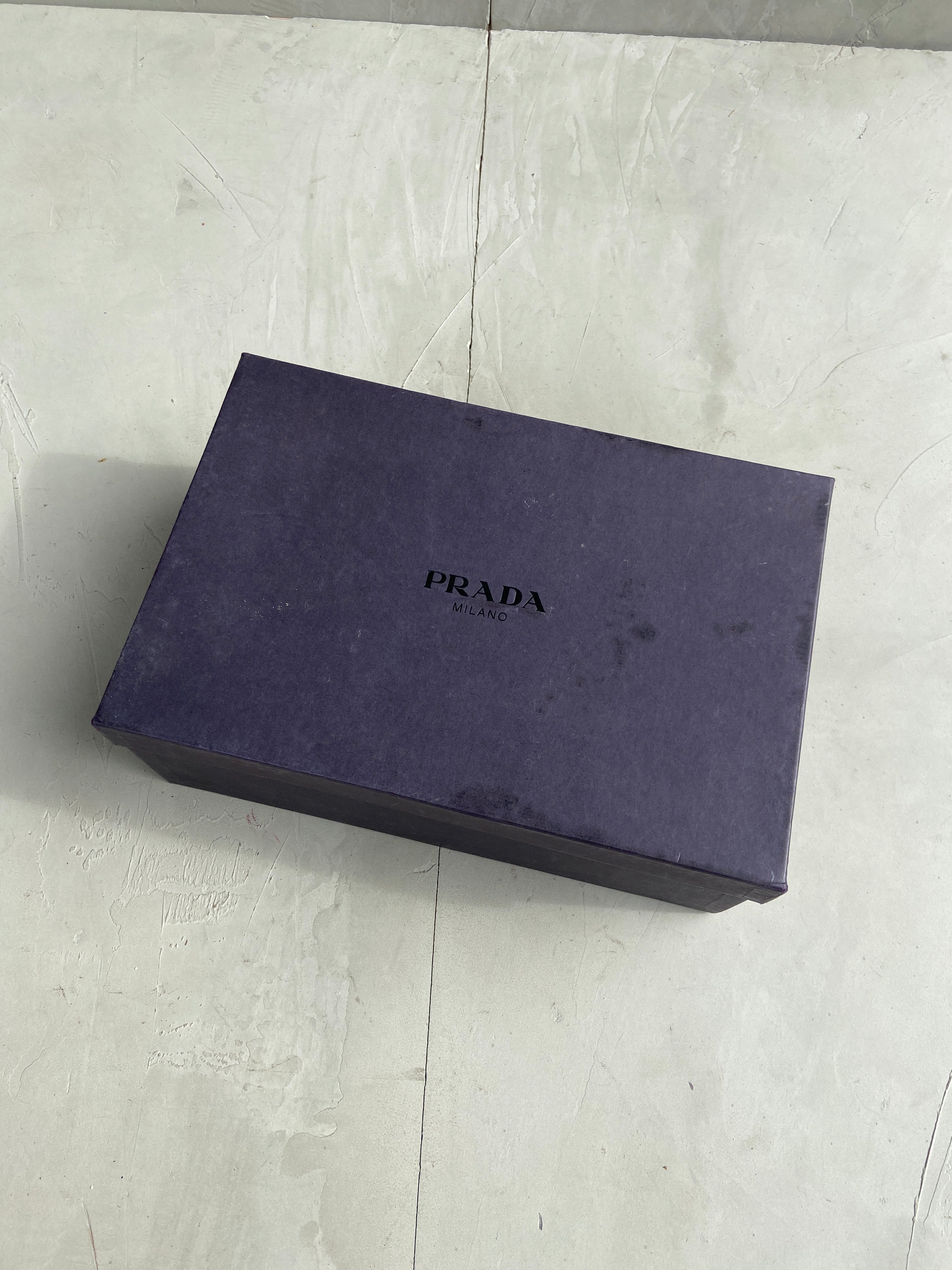 PRADA AW1999 TECH BLOCK LOAFER HEELS - EU 38 / UK 5