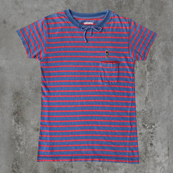 KAPITAL JAPAN STRIPED TEE - S