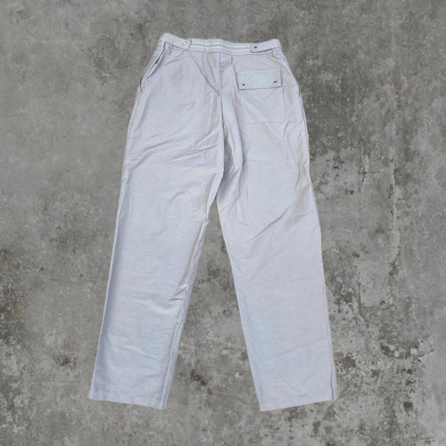 PRADA SPORT WIDE LEG TROUSERS - M