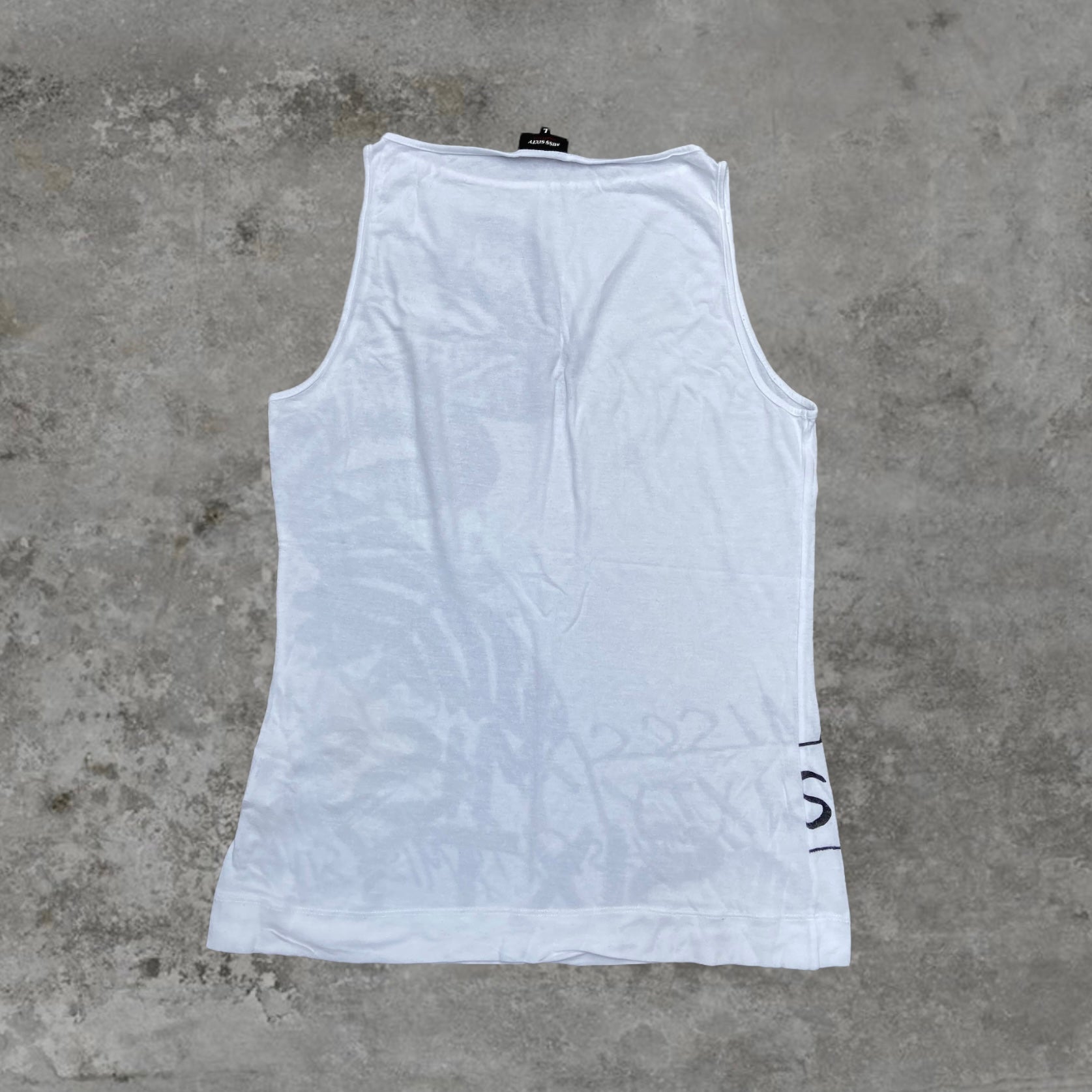 MISS SIXTY LIPS GRAPHIC TANK TOP