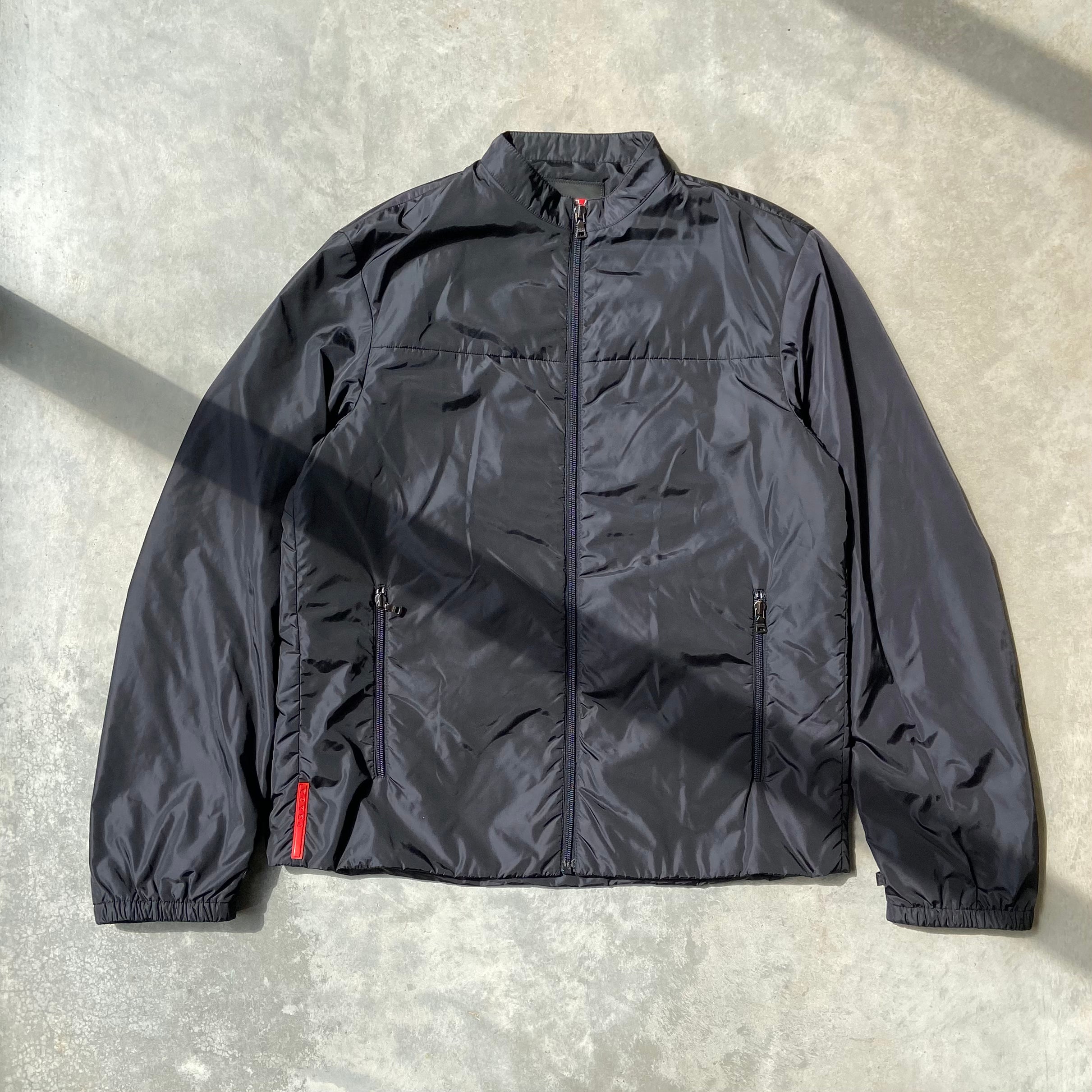 PRADA SPORT NYLON 2 IN 1 JACKET - L