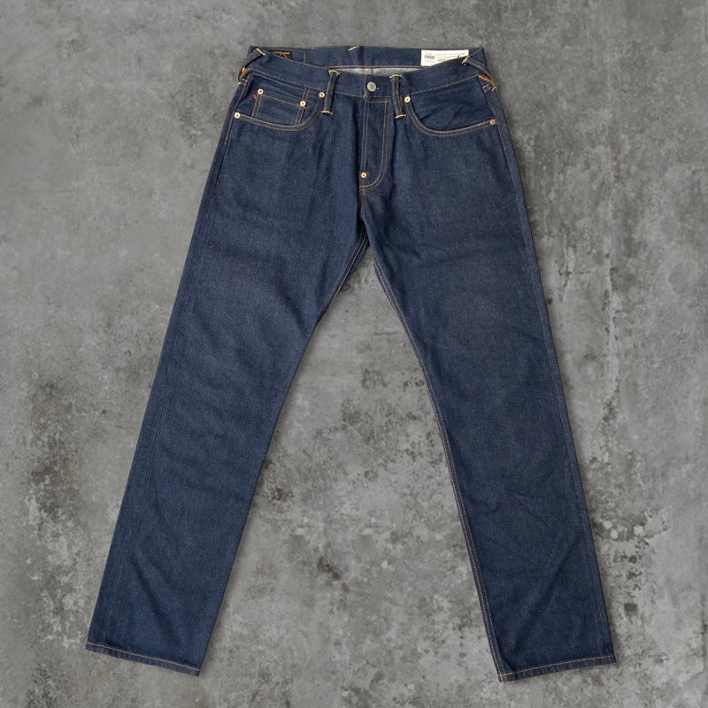 EVISU WHITE DAICOCK SELVEDGE JEANS - W 31"