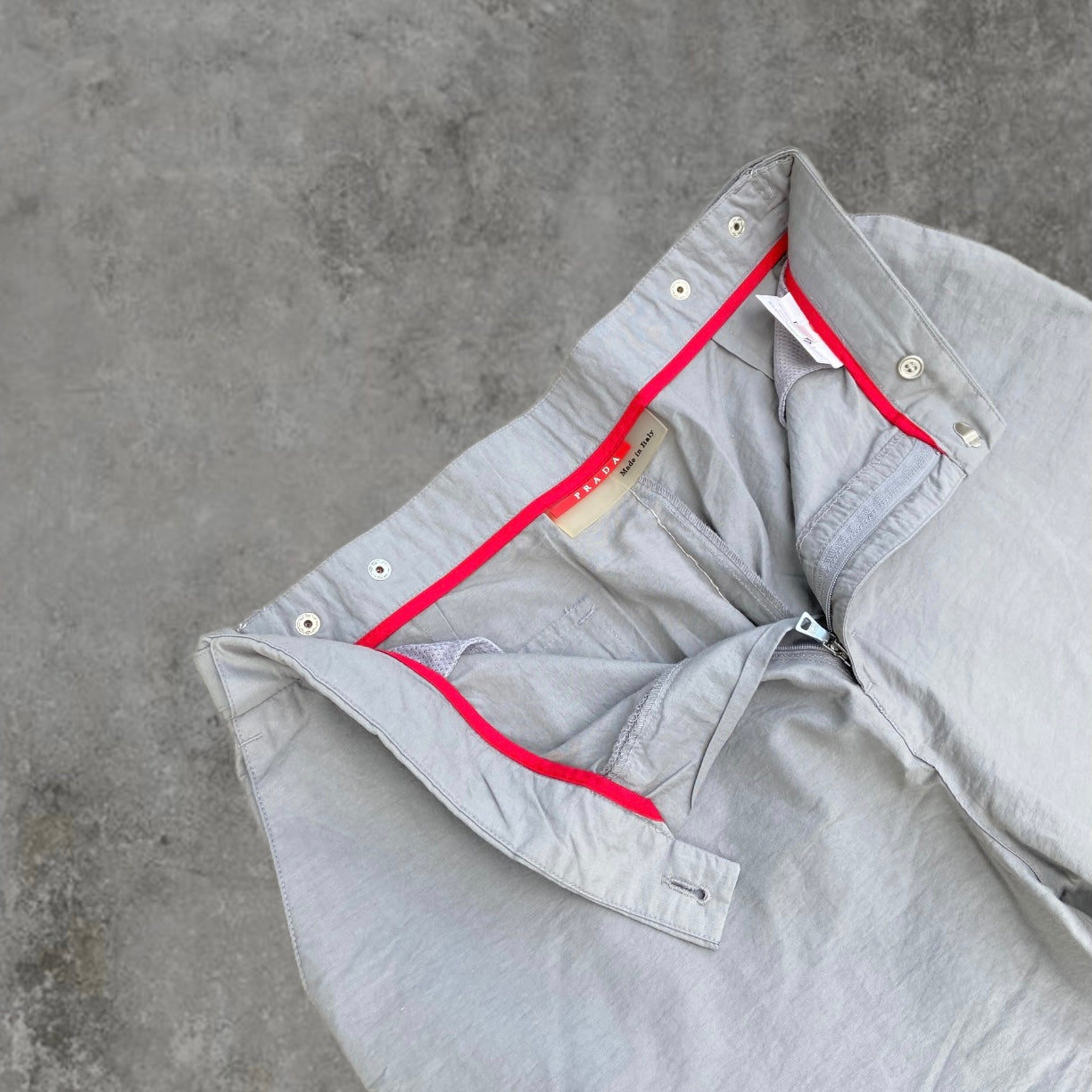 PRADA SPORT WIDE LEG TROUSERS - M