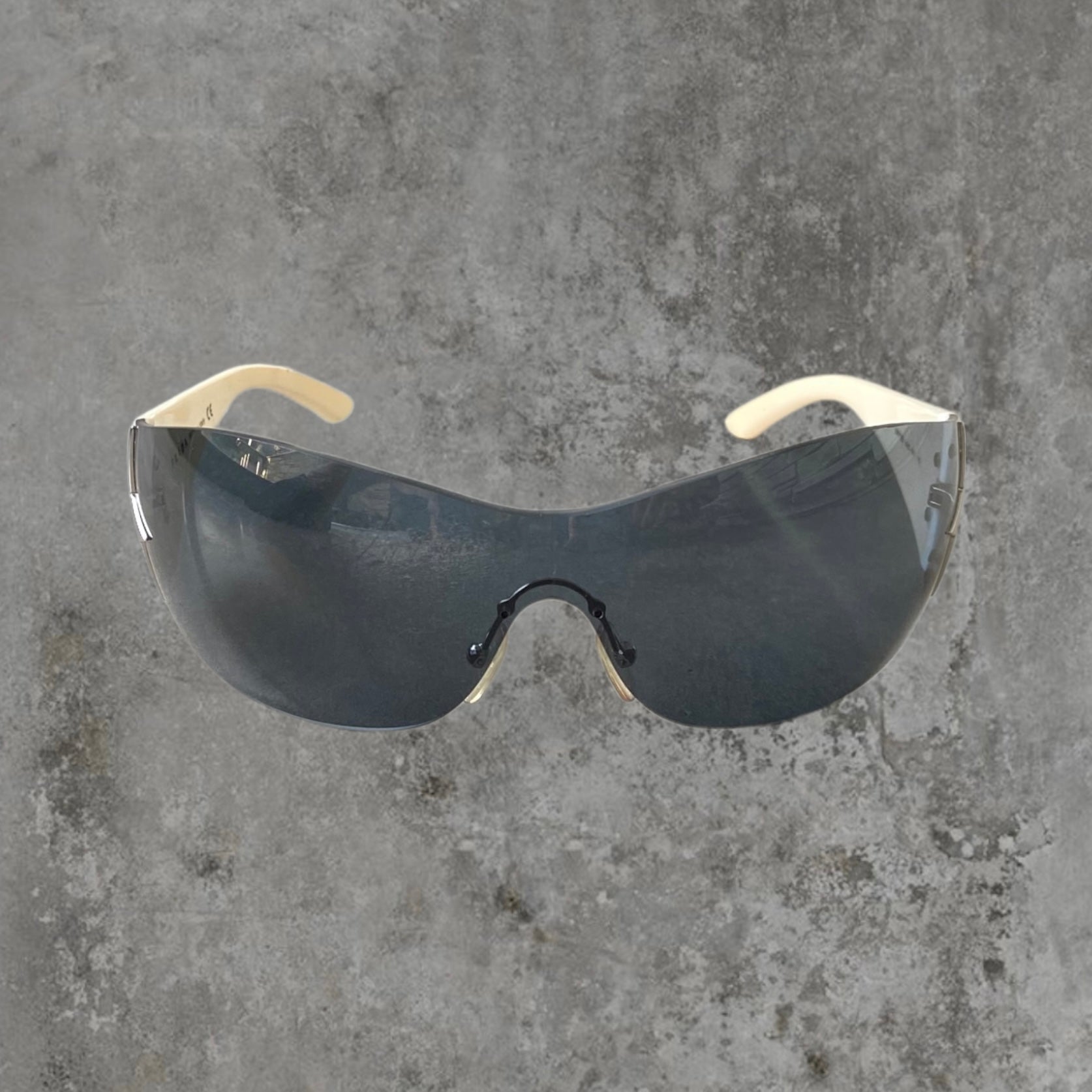 PRADA WRAP AROUND STAR SUNGLASSES