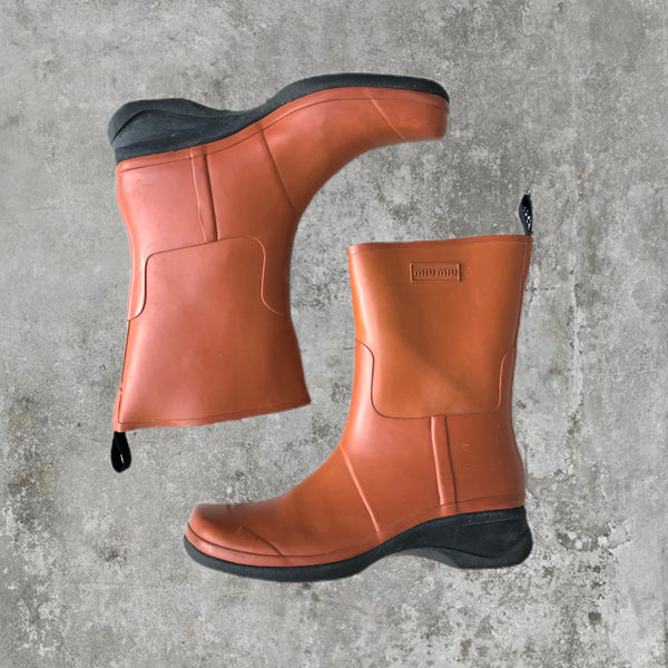 Miu Miu Rain Boots - Size 8